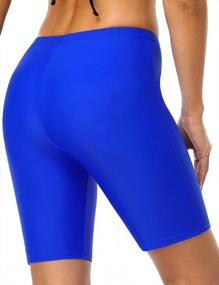 img 1 attached to Stay Stylish And Protected With Firpearl'S UPF50+ Women'S Swim Shorts