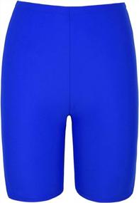 img 4 attached to Stay Stylish And Protected With Firpearl'S UPF50+ Women'S Swim Shorts