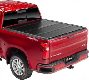 img 4 attached to BAKFlip F1 Hard Folding Tonneau Cover For 2014-2018 Chevy/GMC Silverado/Sierra Limited/Legacy & 2015-19 ALL 8' 2" Bed (97.8") - 772122