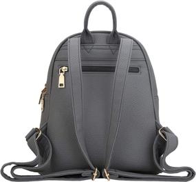 img 1 attached to KKXIU Girls Backpack Leather Tassel Women's Handbags & Wallets : Fashion Backpacks