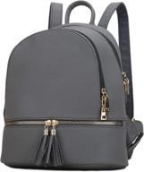 kkxiu girls backpack leather tassel women's handbags & wallets : fashion backpacks логотип