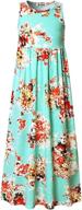 dresses floral summer holiday sun dress girls' clothing : dresses logo