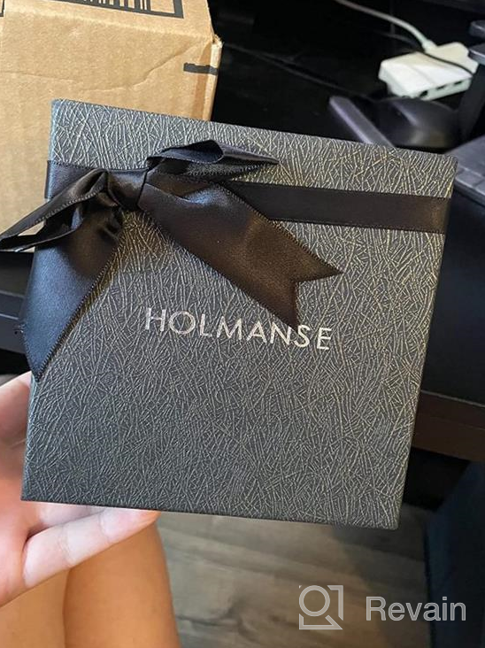 img 1 attached to 👨 HOLMANSE Italian Leather Accessories and Belts with Contrast Stitching for Men review by Firman Harrington