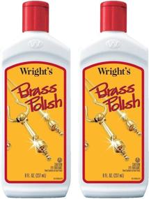 img 1 attached to Wrights Brass Polish Oz 2 Pack