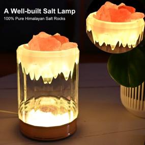 img 3 attached to Experience 16 Colors Of Relaxation With FANHAO Himalayan Salt Rock Lamp - Remote Controlled And Adjustable Brightness