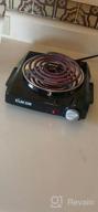 img 1 attached to CUKOR Portable Electric Single Coil Burner With Non-Slip Rubber Feet - 1100 Watt, Perfect For Outdoor Cooking And Kitchen Cooktop Use review by Justin Ewing