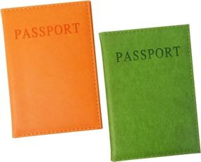 img 2 attached to Honbay Passport Holder Friendly Leather Travel Accessories via Passport Covers