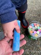 img 1 attached to WEIMY Sidewalk Chalk Bucket - 20 Washable Non-Toxic Colors For Endless Outdoor Creativity! review by Glenn Kumar
