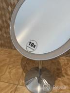 img 1 attached to Get Flawless Anywhere With Benbilry LED Lighted Travel Makeup Mirror - Rose Gold review by Jennifer Wilson