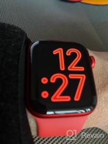 img 7 attached to Обновленные часы Apple Watch Series 6 (40 мм) - (Продукт) Красный алюминиевый корпус с сотовой связью и GPS и красным спортивным ремешком