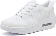 👟 hsyooes women's athletic shoes: lightweight sneakers with cushioning for walking logo