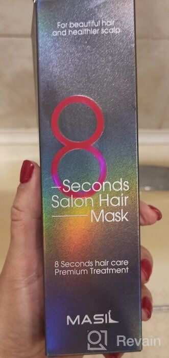 img 1 attached to Masil 8 Seconds Salon Hair Mask, 100 ml review by Anastazja Orebska ᠌