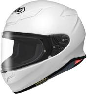 🧢 shoei rf-1400 white 3x-large men's street motorcycle helmet logo