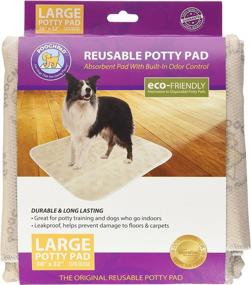 img 2 attached to 🐶 PoochPads Beige Training Pad - Large Size for Easy Training - 30"x32