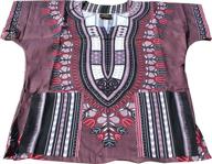 raanpahmuang unisex childrens african dashiki girls' clothing ~ tops, tees & blouses logo