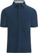 men's quick-dry golf polo shirt | moisture wicking t-shirt top logo
