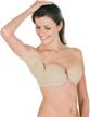 ready dress shields snaps onto your bra straps – convenient underarm protection logo