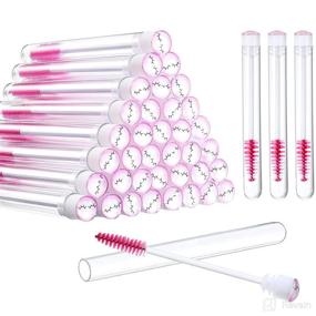 img 4 attached to 💄 Mascara Brush Cleaning Tools & Accessories: Convenient and Disposable Option to Extend Mascara Brushes' Lifespan