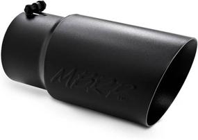 img 1 attached to MBRP T5074BLK Angled Exhaust Coated