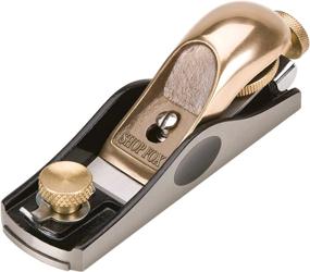 img 1 attached to 🪵 Woodstock D3831: High-Performance Adjustable Block Plane with 1-3/8-Inch Blade