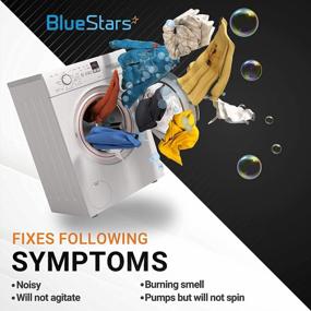 img 1 attached to Long-Lasting Replacement Washer Belt: Blue Stars 8540101 - Exact Fit For Whirlpool & Kenmore Washers