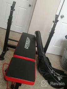 img 7 attached to Olympic Weight Bench With Rack, 330Lbs Adjustable Home Gym Workout Set For Full Body Exercise - Leg Developer, Preacher Curl & Bench Press