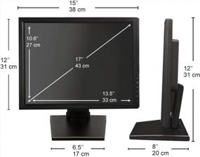 img 2 attached to Angel POS 1006017 17" Touchscreen Monitor with 1280x1024 Resolution
