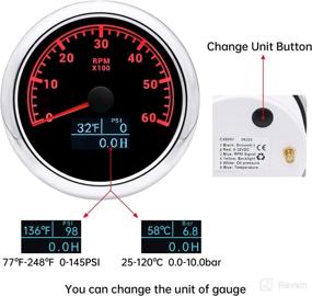 img 1 attached to ARTILAURA Tachometer Pressure Multifunction Tacometro Replacement Parts in Lighting & Electrical