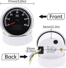 img 2 attached to ARTILAURA Tachometer Pressure Multifunction Tacometro Replacement Parts in Lighting & Electrical