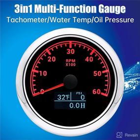 img 3 attached to ARTILAURA Tachometer Pressure Multifunction Tacometro Replacement Parts in Lighting & Electrical