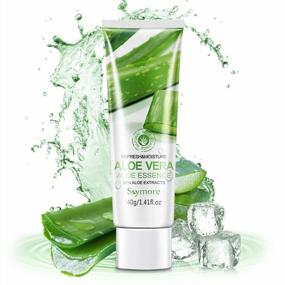 img 3 attached to Skymore Aloe Vera Set: Mask, Gel, And Cleanser For Hydrated, Soothed Skin - Perfect For Sunburn And Dry Skin Relief