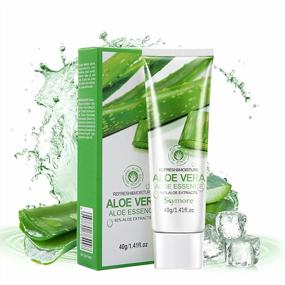 img 4 attached to Skymore Aloe Vera Set: Mask, Gel, And Cleanser For Hydrated, Soothed Skin - Perfect For Sunburn And Dry Skin Relief