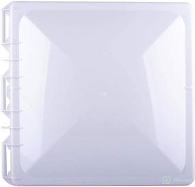 img 4 attached to 🏕️ Wadoy 13 x 13 inch RV Camper Vent Cover/Lid: Premium Trailer Vent Cover Compatible with Jensen Metal RV Roof Vents!