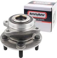 🚗 motorbymotor front rear wheel bearing & hub assembly for ford fusion & lincoln mkz - 5 lugs логотип