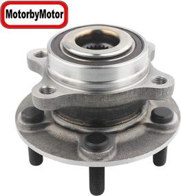 img 3 attached to 🚗 MotorbyMotor Front Rear Wheel Bearing & Hub Assembly for Ford Fusion & Lincoln MKZ - 5 Lugs