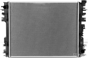 img 4 attached to 🔥 DNA Motoring OEM-RA-13129 Aluminum Cooling Radiator for 09-18 Ram 1500 2500 3500 AT - Efficient Heat Dissipation with OE Style Design