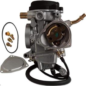 img 1 attached to 🔧 GLENPARTS Carburetor Replacement for Yamaha GRIZZLY 350 YFM350 2WD 4WD 2007-2011 Quad