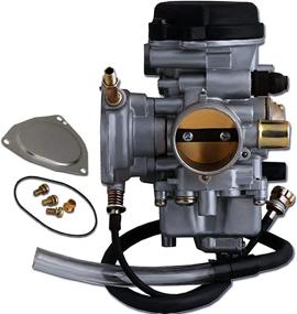 img 4 attached to 🔧 GLENPARTS Carburetor Replacement for Yamaha GRIZZLY 350 YFM350 2WD 4WD 2007-2011 Quad