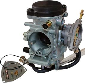 img 3 attached to 🔧 GLENPARTS Carburetor Replacement for Yamaha GRIZZLY 350 YFM350 2WD 4WD 2007-2011 Quad