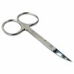 stainless steel curved oversized nail scissors - hts 182c5 logo