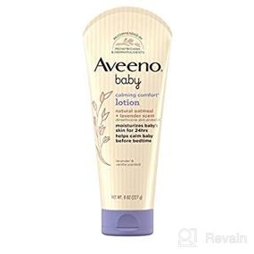 img 3 attached to AVEENO Baby Lavender &amp; Vanilla Calming Comfort Lotion 32 oz (Bulk Pack)