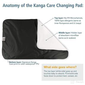 img 2 attached to 🌱 Roozy - 24" x 15" Kanga Care Eco-friendly Waterproof Changing Pad: Reusable & Absorbent