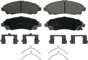 img 4 attached to 🔥 Wagner ThermoQuiet QC1723 Disc Brake Pad Set with Advanced Ceramic Technology