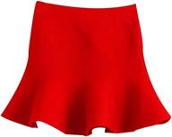 littleladybug girls knitting skirt flounces girls' clothing - skirts & skorts логотип