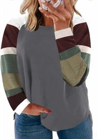 img 3 attached to Comfortable And Chic Plus Size Tunic Tops For Women By Asvivid - Available In Sizes 1X-5X