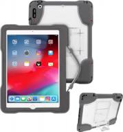brenthaven edge 360 case: durable gray protection for ipad 6th gen - perfect for k-12 students, teachers and kids logo