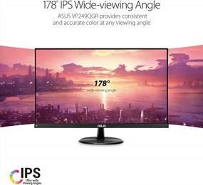 img 1 attached to ASUS VP249QGR Monitor FreeSync Extreme DisplayPort 23.8", 1920X1080P, 144Hz, Flicker Free, Adaptive Sync, Wall Mountable, Blue Light Filter, HD