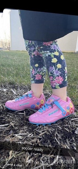 img 1 attached to Premium Vizari Blossom FG Soccer Shoes for Toddler Girls: Comfort & Style in Every Kick review by Anthony Shepherd