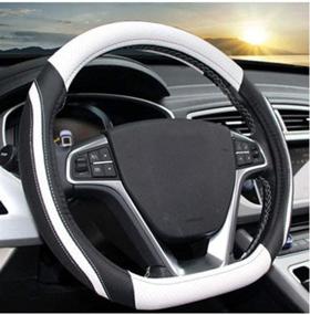 img 3 attached to BuilLLin Cut Steering Wheel Cover Interior Accessories best: Steering Wheels & Accessories