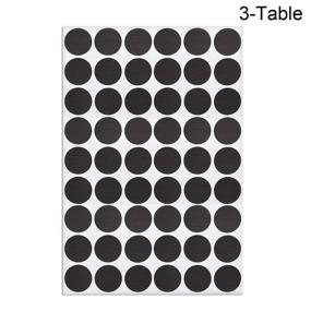 img 3 attached to Uxcell Self Adhesive Stickers 3 Table Dustproof Fasteners via Screws